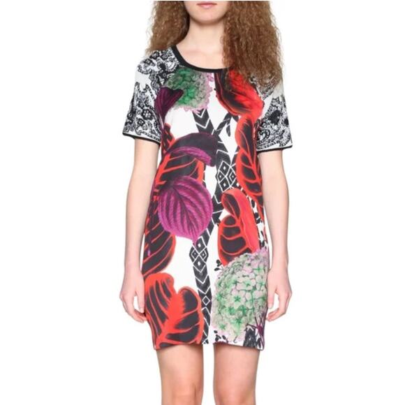 NWT Desigual Designer Dress. Size 6. - Picture 1 of 6